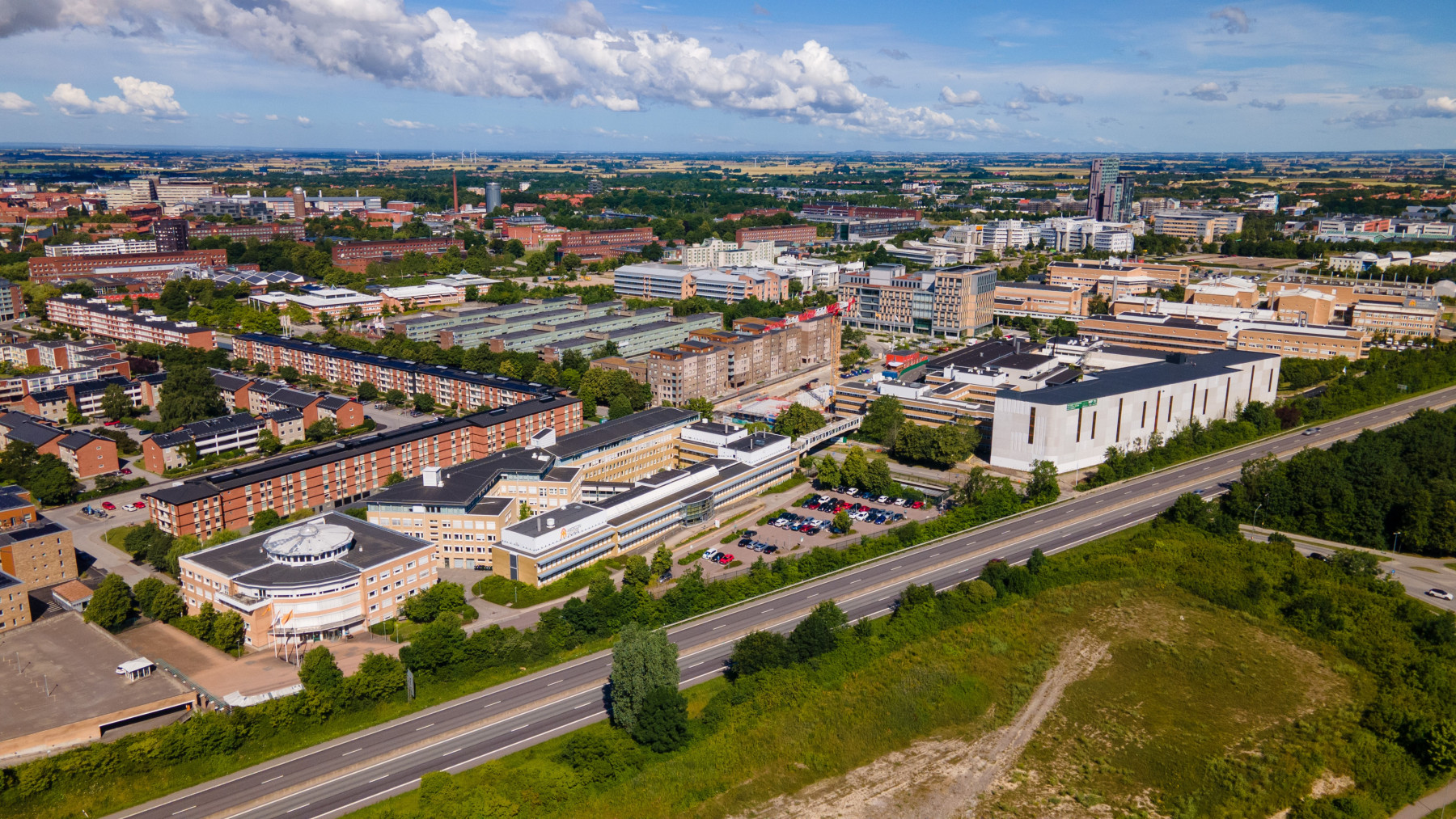 Medicon Village, Lund — aerial view